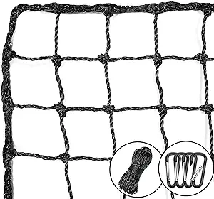 aoligeijs baseball softball backstop nets sports net sports netting barrier sports netting for backyard