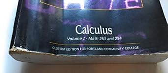 calculus volume 2 math 253 and 254 4th edition brooks cole 1285880617, 978-1285880617