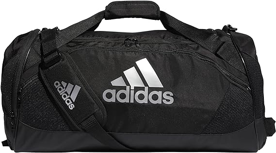 adidas team issue 2 medium duffel bag one size  adidas b0c5ghvfh5