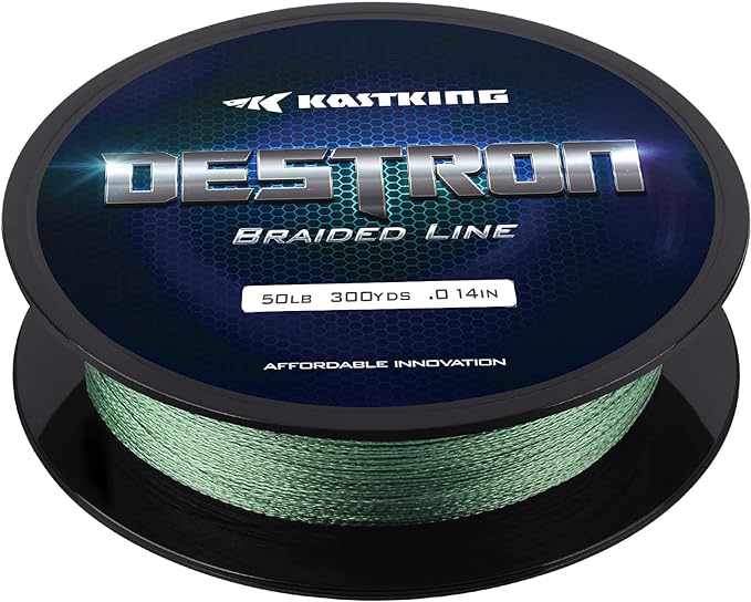 new kastking destron braided fishing line highly abrasion resistant improved knot strength ultra thin