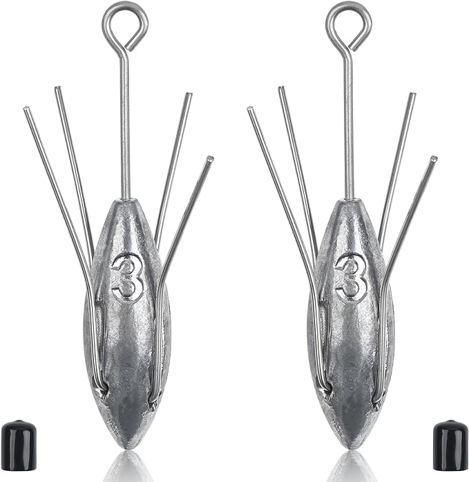 Sputnik Sinkers Fishing Weights Surf Fishing Weights Long Tail Spider  Weights Saltwater Surf Casting Sinkers Catfish Beach Fishing Sinkers Weights  For Ocean Sea Sand - ‎Jshanmei