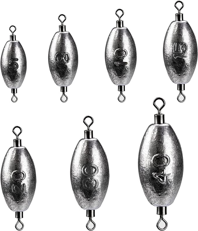 thkfish fishing weights inline weights trolling sinkers swivel weights quick set up lead fishing sinker with