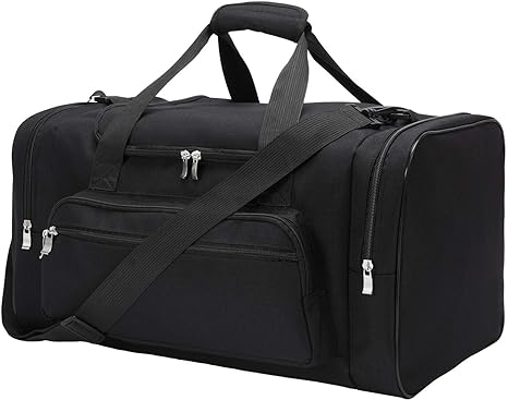 sports duffel bag 20 inch for travel gym black  yokelly store b088r5pwtr