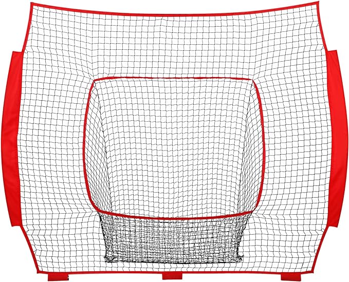 tobwolf 7x7ft baseball and softball replacement net heavy duty knotless baseball softball practice net for
