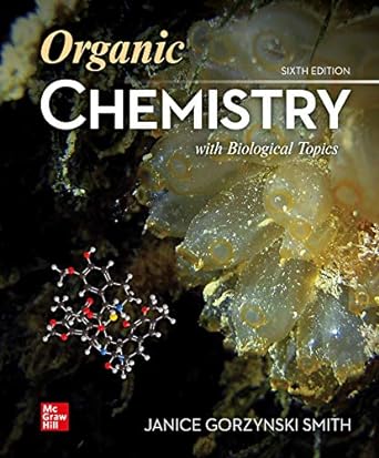 organic chemistry with biological topics 6th edition janice gorzynski smith , 1260516423, 978-1260516425