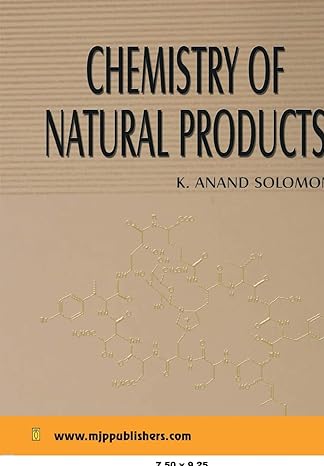chemistry of natural products 1st edition k anand solomon 8180940748, 978-8180940743