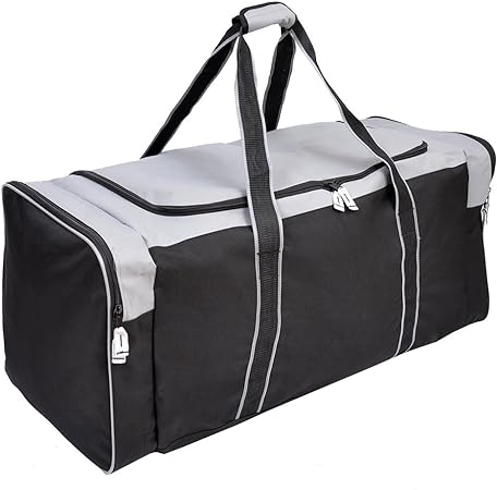 jetstream heavy duty hockey bag multi pocket travel duffel bag large sports gym equipment with water