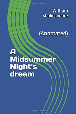 a midsummer nights dream  william shakespeare 1980688001, 978-1980688006