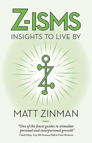 z isms insights to live by 1st edition matt zinman 1734678100, 978-1734678109