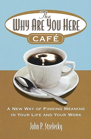 the why are you here cafe a new way of finding meaning in your life and your work 1st edition john p.
