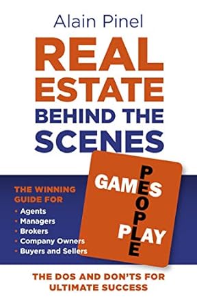 real estate behind the scenes 1st edition alain pinel 1789044014, 978-1789044010