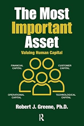 the most important asset valuing human capital 1st edition robert greene 1032096195, 978-1032096193