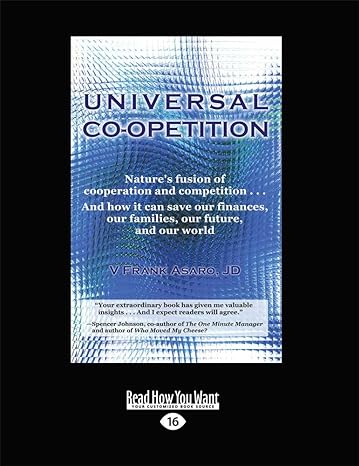 universal co opetition nature s fusion of cooperation and competition and how it can save our finances our