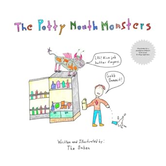 the potty moath monsters  the baben 979-8987349205