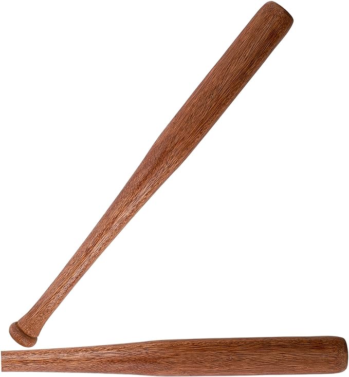 tebery 2 pack wood baseball bat softball bat 24 5 inch self defense bat teeball bat unfinished for painting
