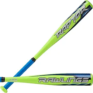 rawlings raptor t ball bat usa 12 drop 2 1/4 barrel 1 pc aluminum ‎26 inch  ‎rawlings b07txg81dt