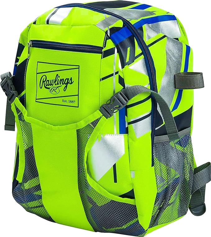 rawlings remix baseball and softball equipment bag t ball / rec / travel backpack and duffel options 