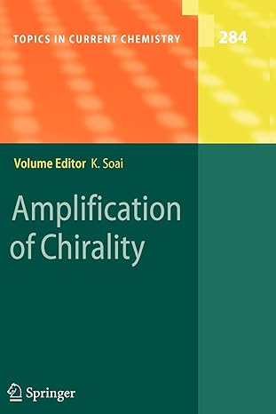 amplification of chirality 1st edition kenso soai 3642096689, 978-3642096686