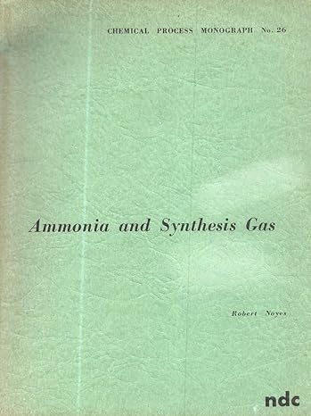 ammonia and synthesis gas 1st edition robert noyes b0006br51u