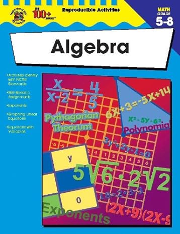 algebra grades 5 8 1st edition mary lee vivian, margaret thomas 0742417883, 978-0742417885