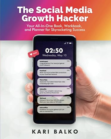 the social media growth hacker your all in one book workbook and planner for skyrocketing success expert