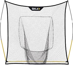 sklz quickster portable baseball hitting net for baseball and softball  sklz b0116oodkq