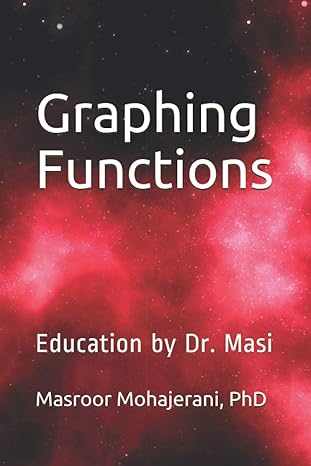 graphing functions 1st edition dr. masroor mohajerani 979-8711655466