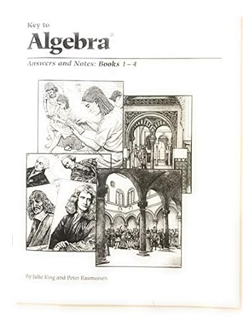 key to algebra answers and notes for books 1-4 1st edition key curriculum, mcgraw hill 1559530138,