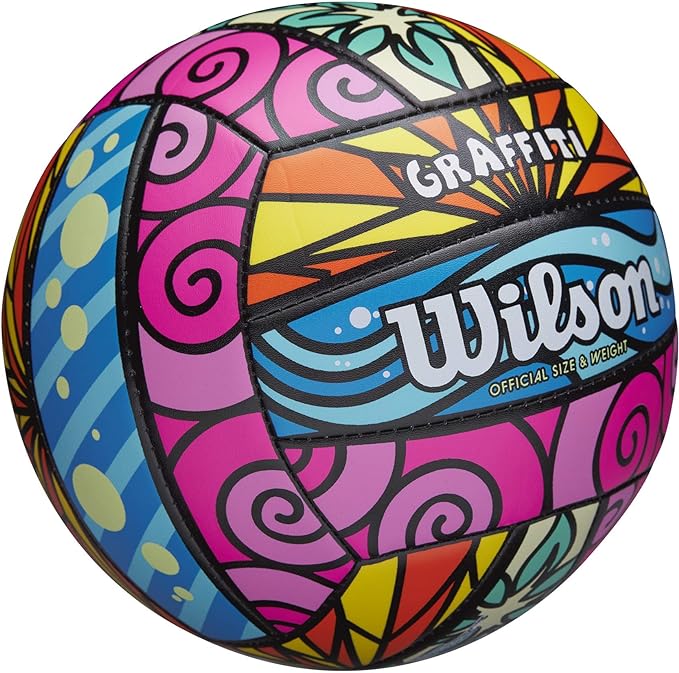 wilson outdoor recreational volleyball official size  wilson b01b7vj0uq