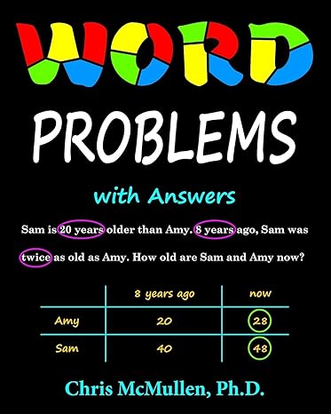 word problems with answers 1st edition chris mcmullen 1941691544, 978-1941691540