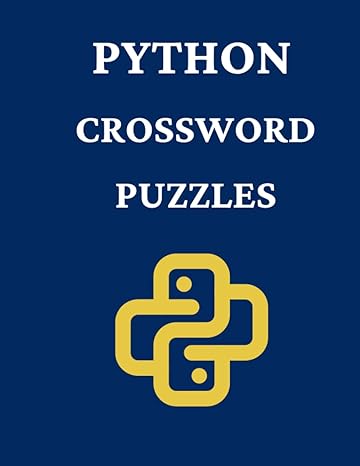 python crossword puzzles 1st edition wayne b cobb 979-8847319850