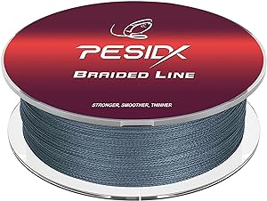 pesidx braided fishing line abrasion resistant braided lines high sensitivity and zero stretch 4 strands to 8