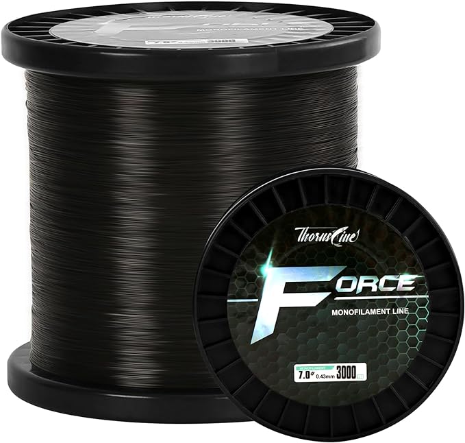 thornsline force monofilament fishing line superior mono leader materials exceptional strength nylon fishing