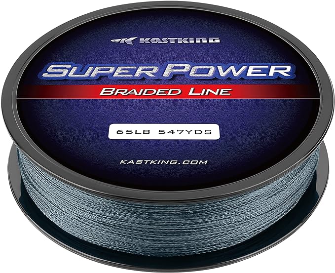kastking superpower braided fishing line - abrasion resistant braided lines incredible superline zero stretch