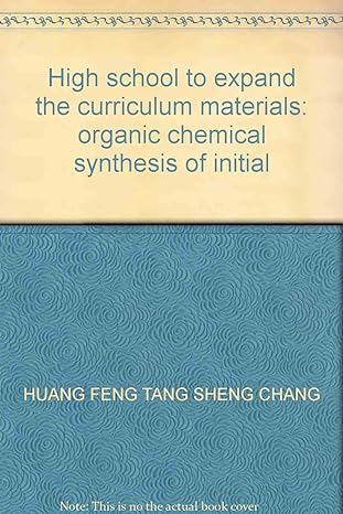 high school to expand the curriculum materials organic chemical synthesis of initial 1st edition huang feng
