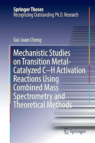 mechanistic studies on transition metal catalyzed c h activation reactions using combined mass spectrometry