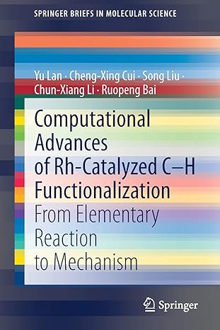 computational advances of rh catalyzed c h functionalization from elementary reaction to mechanism 1st