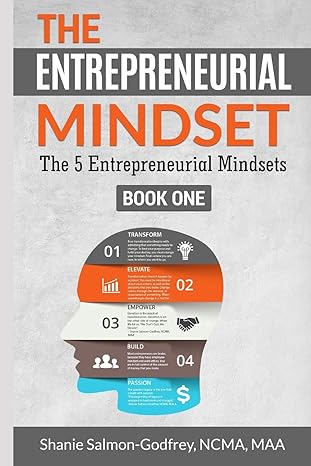 the entrepreneurial mindset the 5 entrepreneurial mindsets 1st edition shanie salmon-godfrey 1099262577,