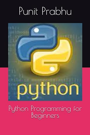 python programming for beginners 1st edition punit prabhu 979-8860000148