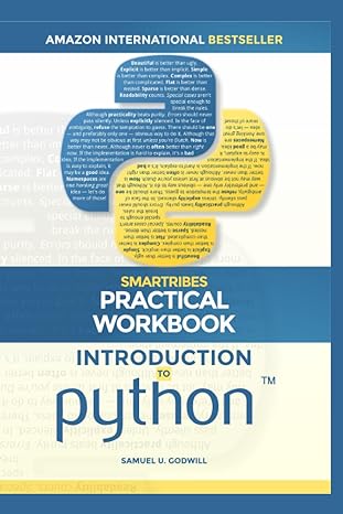 smartribes practical workbook introduction to python 1st edition samuel godwill uche 979-8860175877