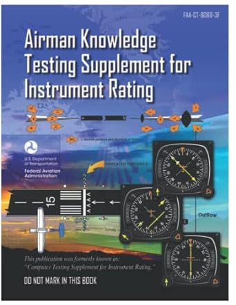 faa ct 8080 3f airman knowledge testing supplement for instrument rating 1st edition luc boudreaux ,federal