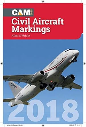 civil aircraft markings 2018 1st edition allan wright 1910809195, 978-1910809198