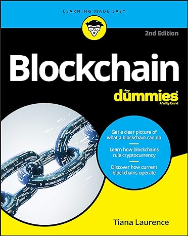 blockchain for dummies 2nd edition tiana laurence 1119555019, 978-1119555018