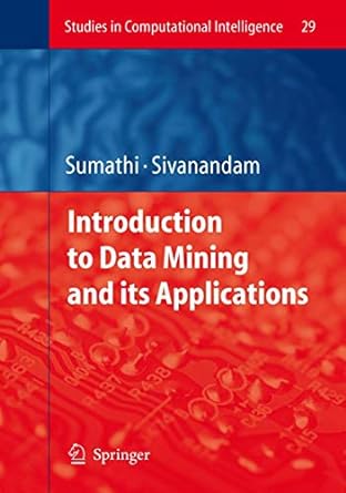 Introduction To Data Mining And Its Applications