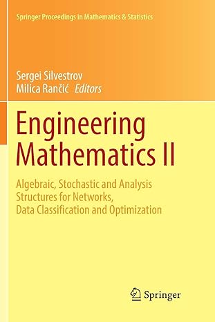 engineering mathematics ii algebraic stochastic and analysis structures for networks data classification and