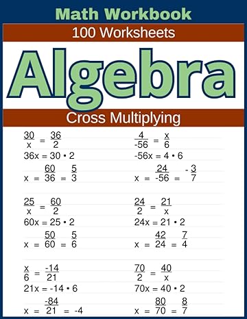 algebra cross multiplying 1st edition lindsay atkins 979-8395030115