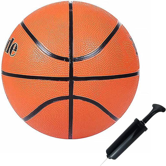 spdtech rubber basketball size 3 5 youth practice training outdoor and indoor ball for school students boys