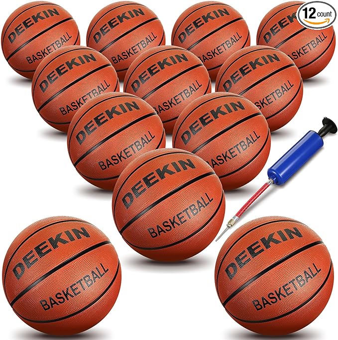youth basketball for women kids official size 6 basketball rubber basketball with pumps and needles for