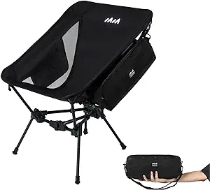 mission mountain ultraport portable camping chair lightweight foldable chair ultralight backpacking chair for