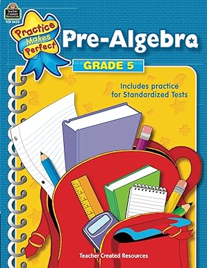 pre algebra includes practice for standardized tests grade 5 1st edition robert w smith 0743986350